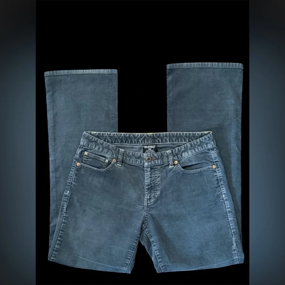 Polo by Ralph Lauren Women's Boot Cut Jeans in Slate Blue